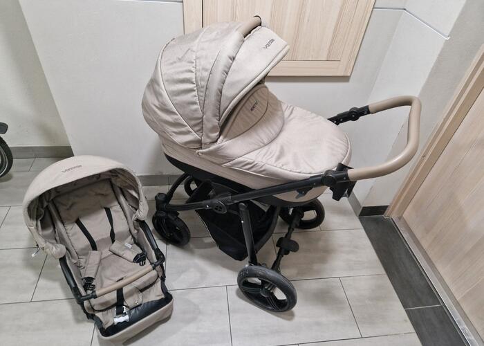 Grajewo ogłoszenia: Wózek Bebetto Vulcano 2w1. Gondola i spacerówka. W zestawie folia...